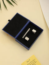 Golden Tie bar & Cufflink Set - TOSSIDO