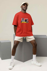 Gotham Guardian Slap Oversized Tee - TOSSIDO