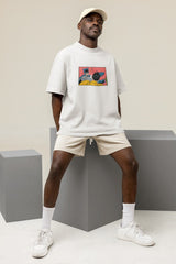 Gotham Guardian Slap Oversized Tee - TOSSIDO