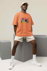 Gotham Guardian Slap Oversized Tee - TOSSIDO