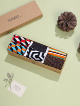 Graphic Studio Cotton Socks Collection – Pack of 5 - TOSSIDO