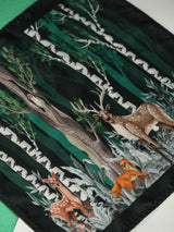 Green Animal Pocket Square - TOSSIDO