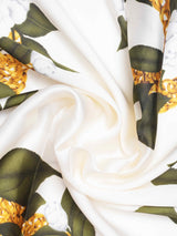 Green Floral Men's Neckerchief - TOSSIDO