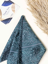 Green Floral Necktie Gift - set - TOSSIDO