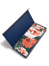 Green Floral Scarf & Scarf Bag Set - TOSSIDO