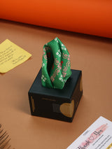 Green Geometric Pocket Square - TOSSIDO