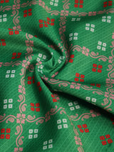 Green Geometric Pocket Square - TOSSIDO