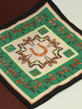 Green Horse Pocket Square - TOSSIDO