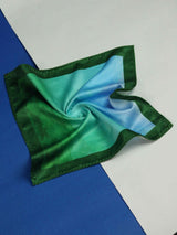 Green Landscape Pocket Square - TOSSIDO