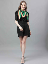 Green Novelty Scarf & Scarf Bag Set - TOSSIDO