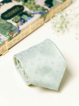 Green Paisley Broad + Long Necktie - TOSSIDO