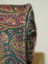 Green Paisley Printed Necktie - TOSSIDO