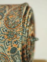 Green Paisley Printed Necktie - TOSSIDO