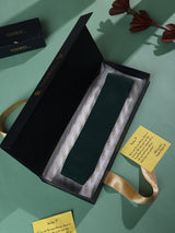 Green Solid Knitted Necktie - TOSSIDO