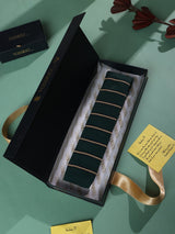 Green Stripe Knitted Necktie - TOSSIDO