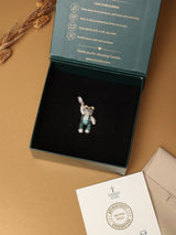 Green Teddy Bear Pendant - TOSSIDO