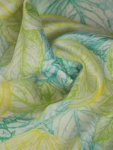 Green & Yellow Novelty Pocket Square - TOSSIDO