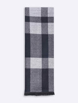 Grey Check Muffler - TOSSIDO