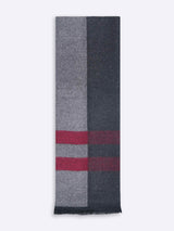 Grey Check Muffler - TOSSIDO