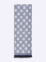 Grey Check Muffler - TOSSIDO