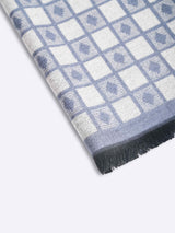 Grey Check Muffler - TOSSIDO