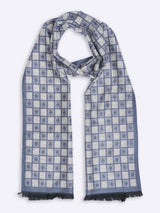 Grey Check Muffler - TOSSIDO