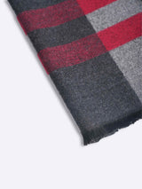 Grey Check Muffler - TOSSIDO