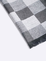 Grey Check Muffler - TOSSIDO