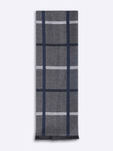 Grey Check Muffler - TOSSIDO
