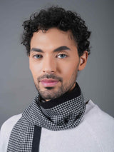 Grey Geometric Muffler - TOSSIDO