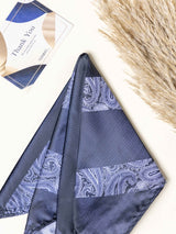Grey Paisley Necktie Gift - set - TOSSIDO