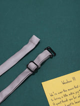 Grey Satin Poly Bow Tie - TOSSIDO