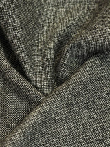 Grey Solid Wool Pocket Square - TOSSIDO