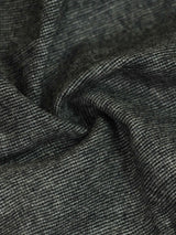 Grey Solid Wool Pocket Square - TOSSIDO