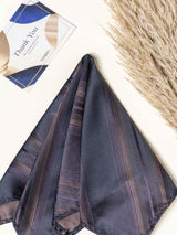 Grey Stripes Necktie Gift - set - TOSSIDO