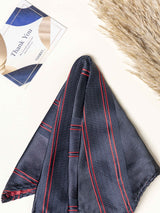 Grey Stripes Necktie Gift - set - TOSSIDO