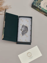 Gunmetal Horse Brooch