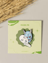 Hannya Mask Enamel Pin - TOSSIDO