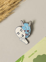 Hannya Mask Enamel Pin - TOSSIDO