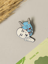 Hannya Mask Enamel Pin - TOSSIDO