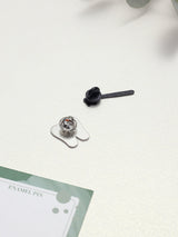 Happy Tooth & Toothbrush Enamel Pin Set of 2 - TOSSIDO