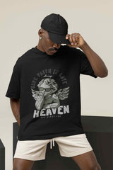 Heavenly Cupid's Embrace: Oversized Tee - TOSSIDO