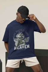 Heavenly Cupid's Embrace: Oversized Tee - TOSSIDO