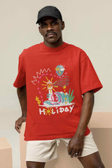 Holiday Oversized Tee - TOSSIDO