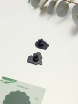 Hope You Like Cats & Bow Tooth Enamel Pin Set of 2 - TOSSIDO