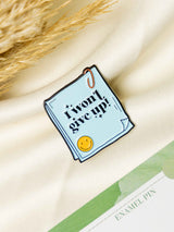 Hopeful Typography Enamel Pin - TOSSIDO