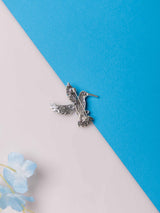 Hummingbird Brooch with Crystals - TOSSIDO