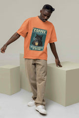 Java Justice: Keeping it Legal with Coffee Oversized Tee - TOSSIDO