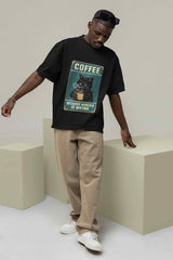 Java Justice: Keeping it Legal with Coffee Oversized Tee - TOSSIDO