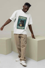 Java Justice: Keeping it Legal with Coffee Oversized Tee - TOSSIDO